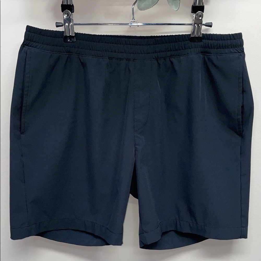 J. Crew Flex Tech Drawstring Pull On Shorts Black M
